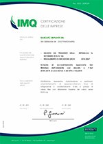 Certificazione FGAS