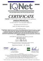 Certificazione ISO 45001